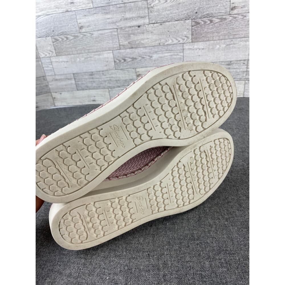 SKECHERS Sepulveda KNOT Overlay Slip On Mauve Shoes Women’s 8.5M Casual COMFORT - Picture 7 of 11